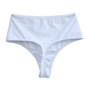 Thong Bikini Bottoms, Solid Color Thong Bikini, Brazilian Swimsuit High Waist Bikini