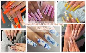 French Disco Ball Press-on Nails