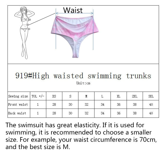Thong Bikini Bottoms, Solid Color Thong Bikini, Brazilian Swimsuit High Waist Bikini