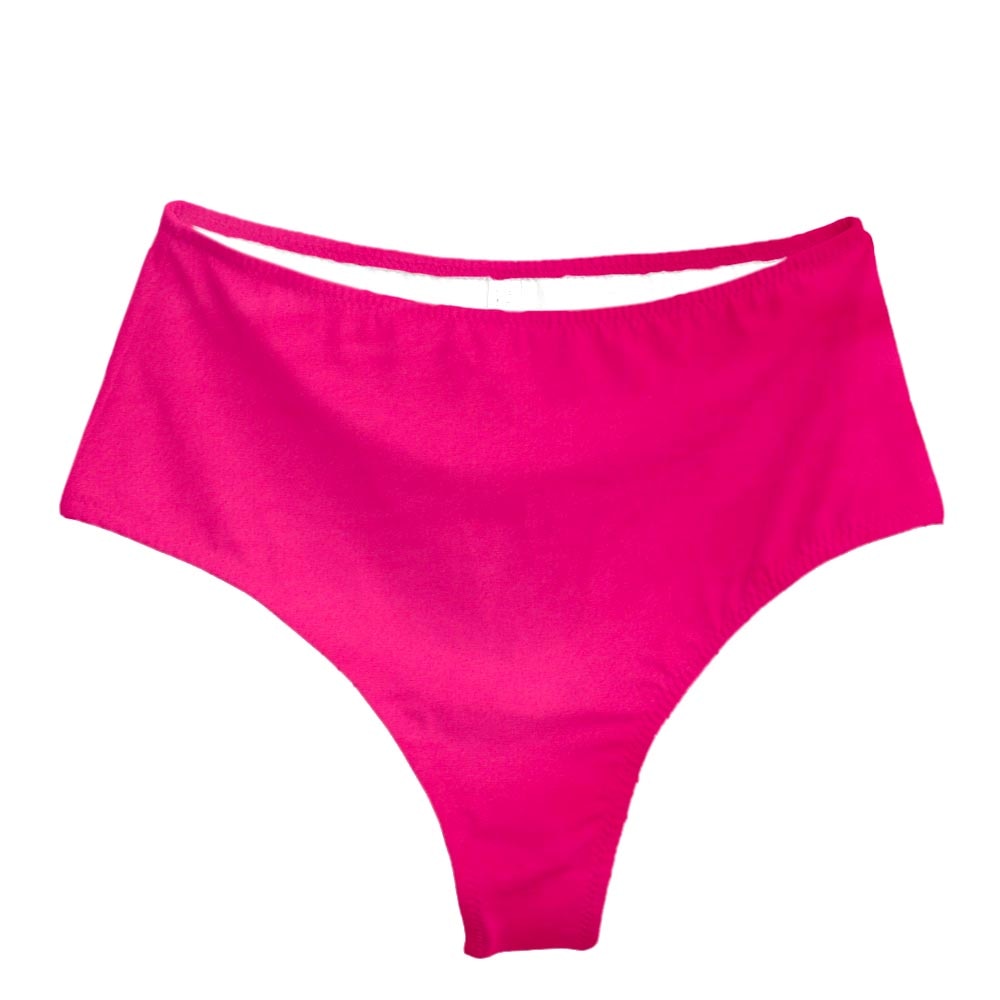 Thong Bikini Bottoms, Solid Color Thong Bikini, Brazilian Swimsuit High Waist Bikini