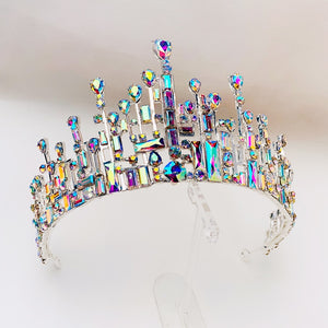 NEW ARRIVAL - Gadsby Costume Crown, Roaring 20's Headpiece, 1920's Crown, 1920's Tiara, Vintage Crown