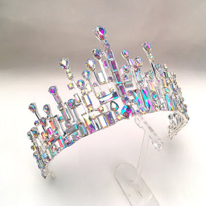 NEW ARRIVAL - Gadsby Costume Crown, Roaring 20's Headpiece, 1920's Crown, 1920's Tiara, Vintage Crown