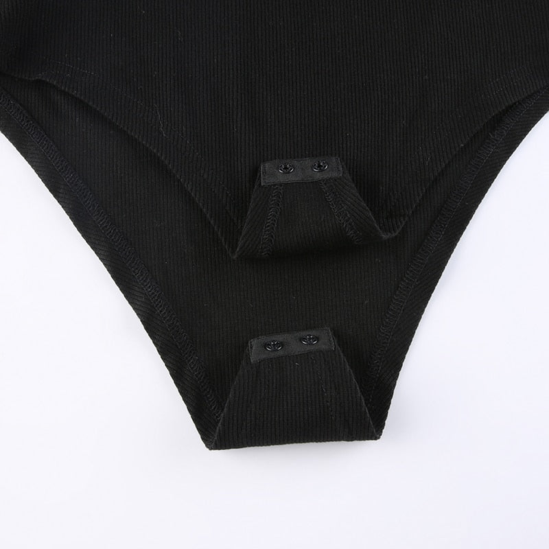 Black Sheer Long Sleeve Bodysuit Turtleneck - Sheer Sleeve Bodysuit