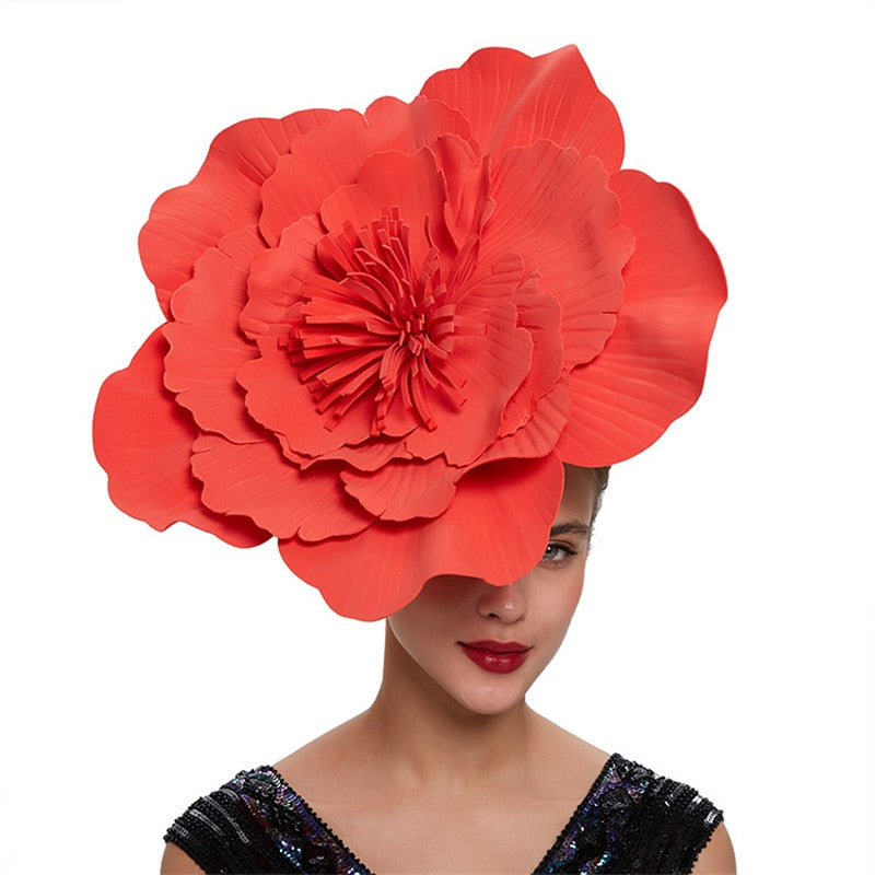 Giant Hair Flower - Photo Shoot Photography Hair Accessories - Spring Summer Photoshoot Prop