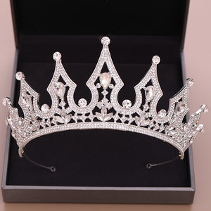 LARGE CROWN-Birthday Photoshoot - Saffron Diamond Crown - Royal Crown - Birthday Crown