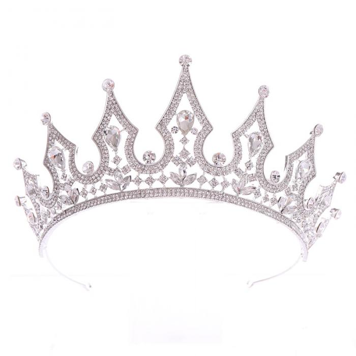 LARGE CROWN-Birthday Photoshoot - Saffron Diamond Crown - Royal Crown - Birthday Crown