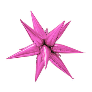 Starburst Metallic BALLOON - Single 12 Piece Balloon Kit - Birthday Photoshoot - Celestial Balloon, Space Balloons