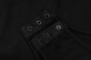 Elegant Pearl Accent Bodysuit - Sheer Sleeve Bodysuit - Black Long Sleeve Bodysuit