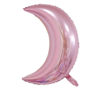 Big Cresent Moon Balloons - Rose Gold Metallic CRESENT MOON BALLOON - Moon Balloons